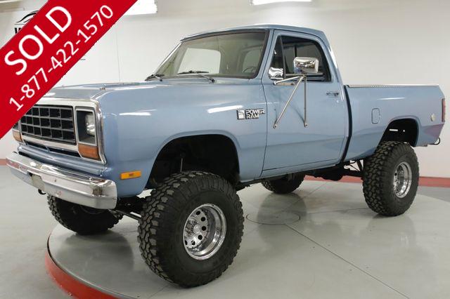 1985 DODGE  POWER RAM 4X4 PS PB SHORT BED REBUILT 360 V8 1500 MI