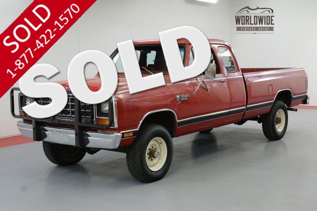 1982 DODGE POWER WAGON POWER RAM CLUB CAB TRUCK RARE 34K ORIGINAL