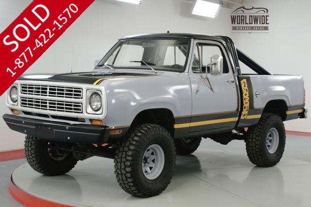 1979 DODGE  POWER WAGON  MACHO VERY RARE 440 V8 PS PB 4x4 1000 MILES 