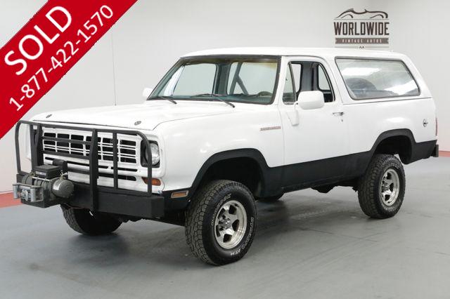 1975 DODGE RAM CHARGER RARE CONVERTIBLE 440 BIG BLOCK 4X4