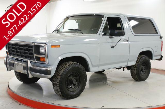 1983 FORD BRONCO 4X4 5.8L V8 AUTO CLEAN AUTOCHECK PS PB 4X4