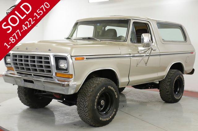 1978 FORD BRONCO RANGER XLT PACKAGE 400 V8 AUTO 4X4 PS PB AC