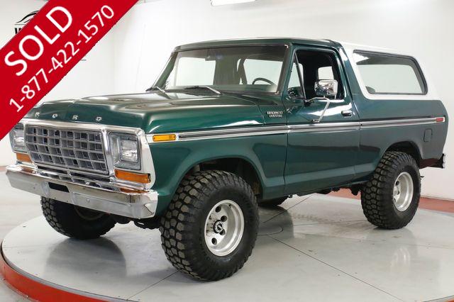1979 FORD BRONCO XLT RESTORED CONVERTIBLE 400 V8 PS PB AUTO