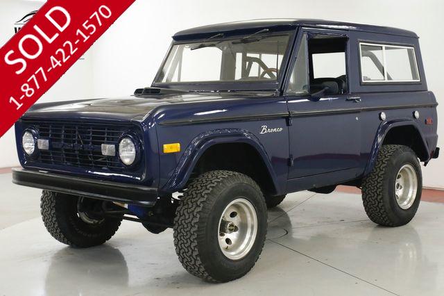 1972 FORD  BRONCO  V8! 4x4 PS PB REMOVABLE HARD TOP LIFT