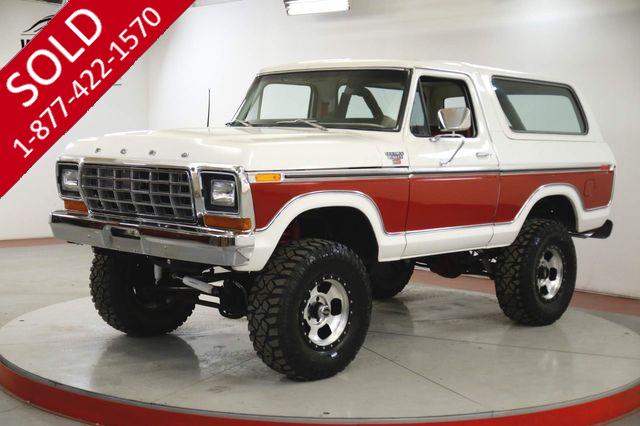 1978 FORD  BRONCO 4x4 460 V8 C6 AC CONVERTIBLE RARE COLLECTOR 