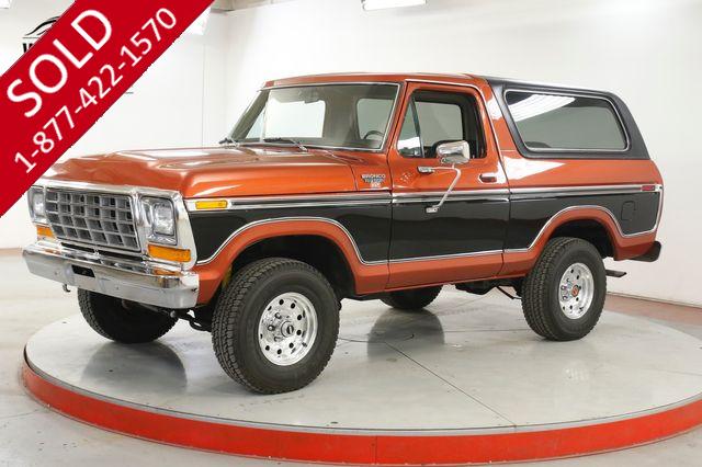 1979 FORD BRONCO 4X4. RARE MODEL. V8. COLLECTOR GRADE. CLEAN 