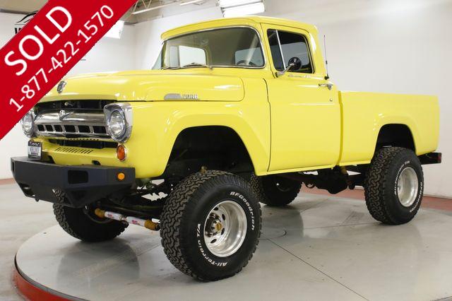 1957 FORD F100 SHORT BED BIG BLOCK V8 2500 MILES LIFT 35