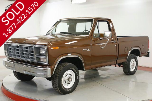 1980 FORD  F150 SHORT BED V8 4X4 PS PB RESTORED STOCK BEAUTY