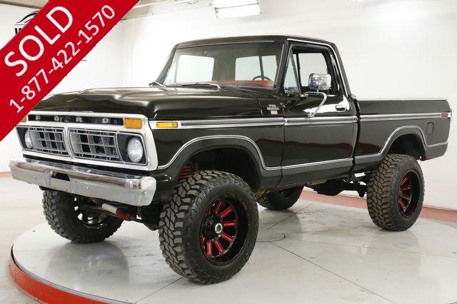 1977 FORD F150 CUSTOM WHEELS CHROME XLT LIFTED PS PB AUTO