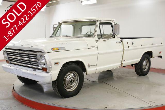 1968 FORD F250 PB PS 390 CID V8 C-6 AUTO TRANSMISSION