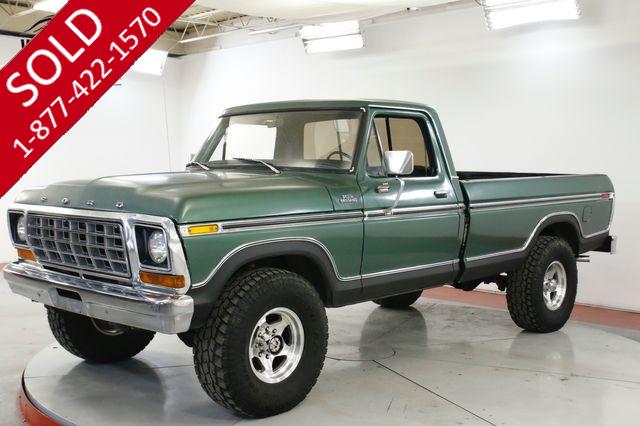 1979 FORD  F250 RARE CUSTOM PACKAGE. V8 4X4 PS PB