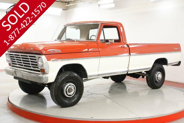 1971 FORD  F250 HIGH BOY RANGER FRAME OFF RESTORED V8 1K MI