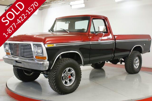 1975 FORD  F250 HIGH BOY FRAME OFF RESTORED 4x4 LIFT CHROME