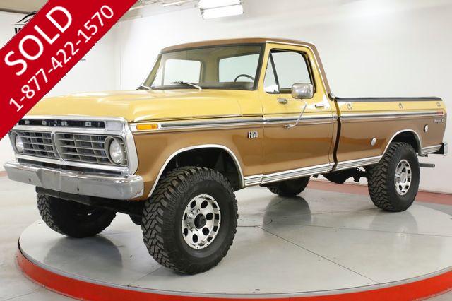 1974 FORD  F250 HIGHBOY TRUCK CAMPER SPECIAL 85K MI 4x4 V8