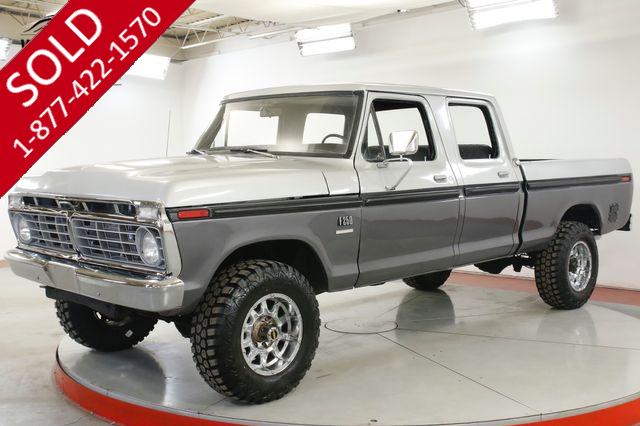1974 FORD F250 RARE HIGHBOY CREW CAB 4x4! 360 V8 PS PB 