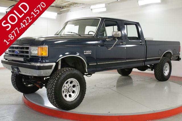 1988 FORD  F350 XLT LARIAT RARE CREW CAB PS PB AC LOW MILES 