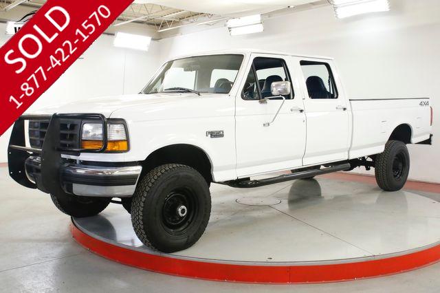 1997 FORD  F350 CREW CAB 38K ORIGINAL MILES 7.3L DIESEL 4X4