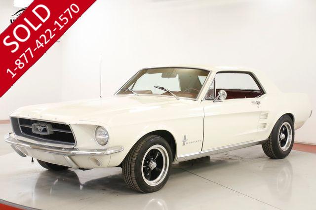 1967 FORD  MUSTANG FASTBACK 302 V8 5SPD FRONT DISC DUAL EXHAUST PS