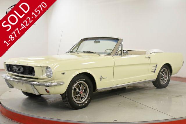 1966 FORD  MUSTANG RARE SAN JOSE BUILD 289 V8 4SPD PB