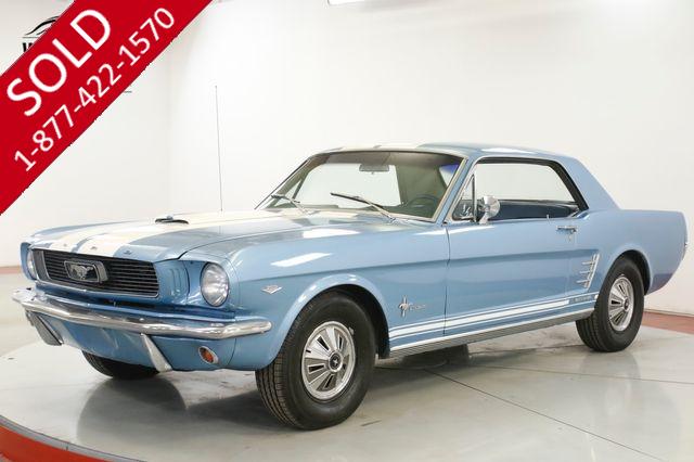 1966 FORD MUSTANG CA CAR TORQUE THRUST AUTO CHROME 289 V8