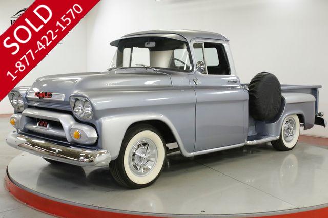 1958 GMC 100 TRUCK APACHE RESTORED REBUILT MOTOR CHROME