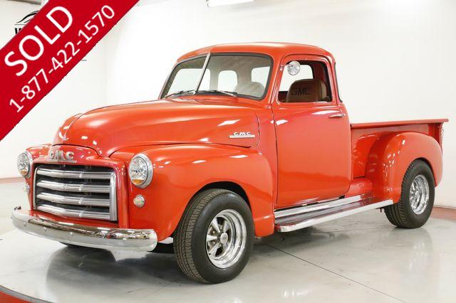 1953 GMC 100 RARE 5 WINDOW RESTORED V8! CHROME WOOD BED PS PB 
