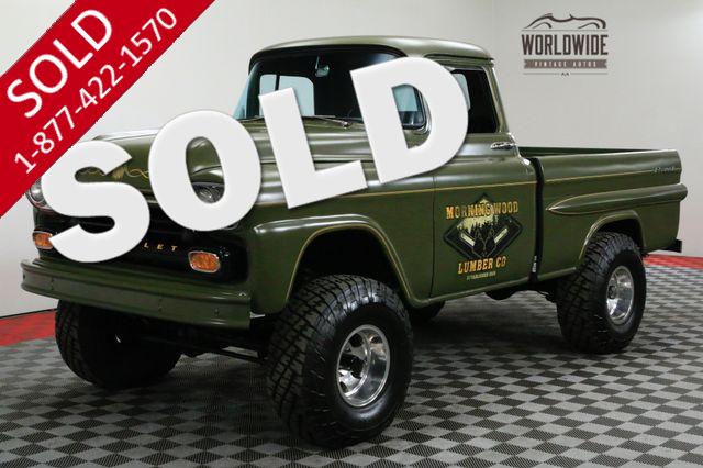 1959 GMC 3100 FLEETSIDE CHEVY 3/4 4X4 RESTORED PS PB