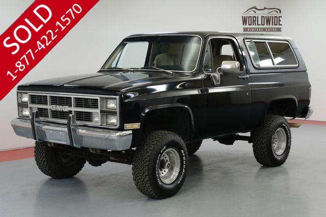 1983 GMC JIMMY CONVERTIBLE HARD TOP 350 V8 4X4 LIFTED