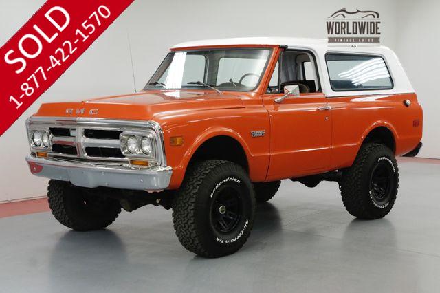 1972 GMC JIMMY RARE FULL CONVERTIBLE HUGGER ORANGE CHROME