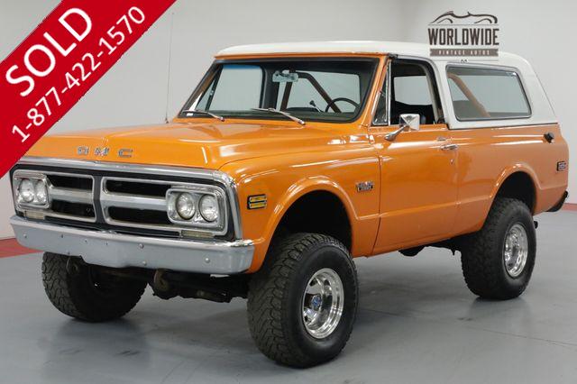 1972 GMC JIMMY 4x4. 350 V8. AUTO. CONVERTIBLE. PS. PB.