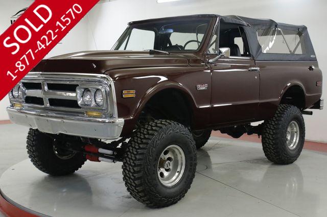 1972 GMC  JIMMY RESTORED CONVERTIBLE V8 LIFT CHROME