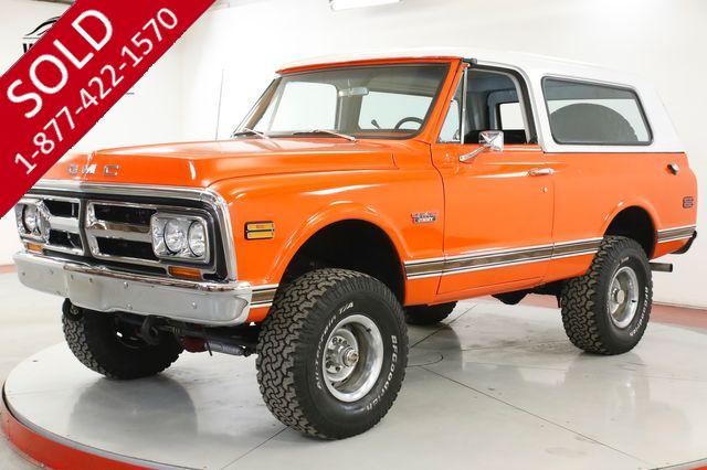 1972 GMC JIMMY REBUILT STRAIGHT BODY CHROME 4X4 CHROME AUTO 