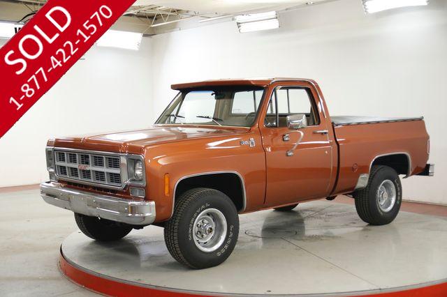 1978 GMC K15 SHORT BED 4x4 RARE MANUAL V8 COLLECTOR K10