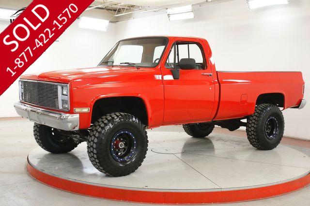 1987 GMC SIERRA BIG BLOCK 454 3/4 TON AXLES LIFT NEW PAINT