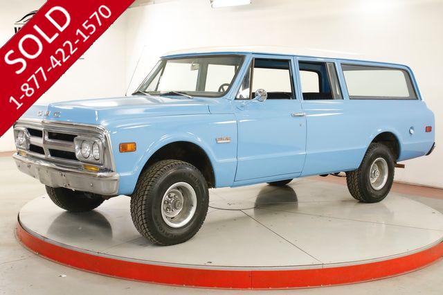 1969 GMC SUBURBAN  4x4 LOW PRODUCTION CLAM SHELL 3 DOOR