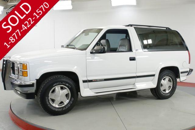 1994 GMC YUKON BLAZER 55K ORIGINAL MILES COLLECTIBLE 4x4 LEATHER