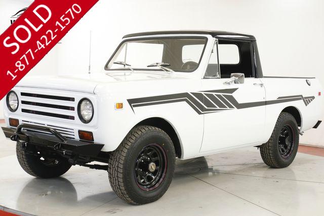 1971 INTERNATIOAL SCOUT 4x4 345 V8 RARE 1/2 CAB FACTORY SHEET METAL 