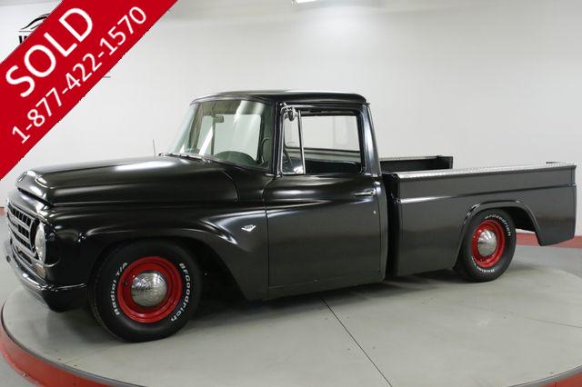 1964 INTERNATIONAL  C1000  SHORTBOX MATTE BLACK V8 MUST SEE 