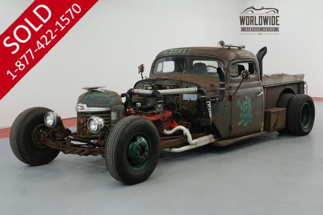 1953 INTERNATIONAL RAT ROD 1 OF 1. MAGAZINE CAR. TWIN ENGINE RAT ROD!