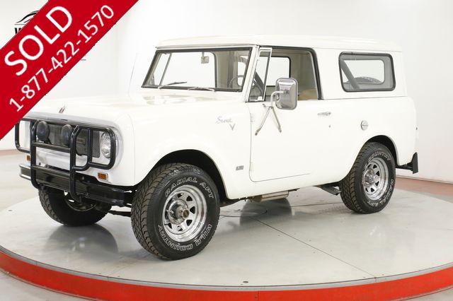 1967 INTERNATIONAL SCOUT 800 RARE V8 4X4 CONVERTIBLE 65K ORIGINAL MILES!