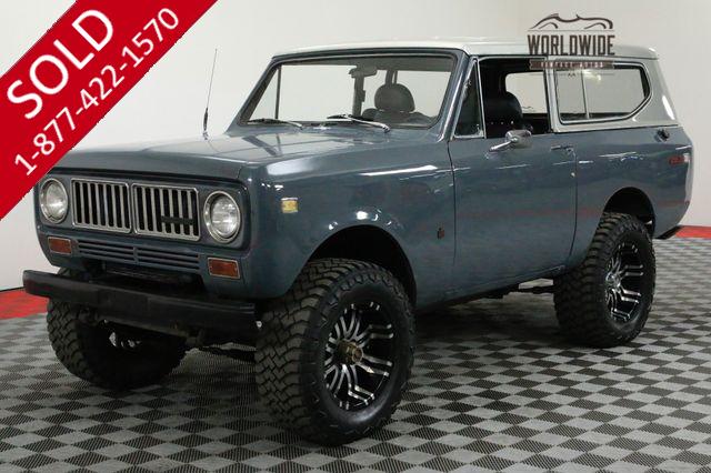 1973 INTERNATIONAL SCOUT II 345V8 AUTO 4.5 INCH LIFT 4X4 PS PB