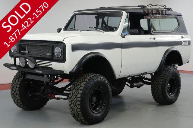 1974 INTERNATIONAL  SCOUT II  304 V8 AUTO 4 BARREL PS PB 4X4 REMOVABLE TOP 
