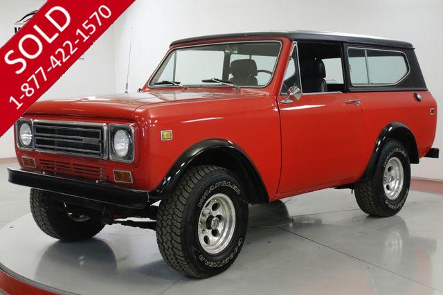 1977 INTERNATIONAL SCOUT II RESTORED REBUILT 345 V8 HARDTOP AUTO 