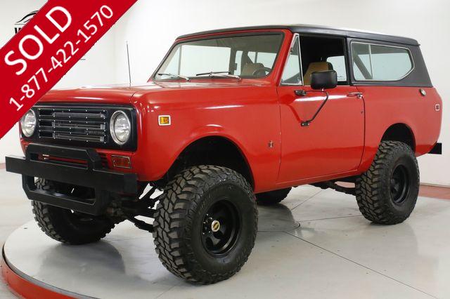 1972 INTERNATIONAL SCOUT II CUMMINS DIESEL 4X4 LIFTED STANCE PS PB AUTO