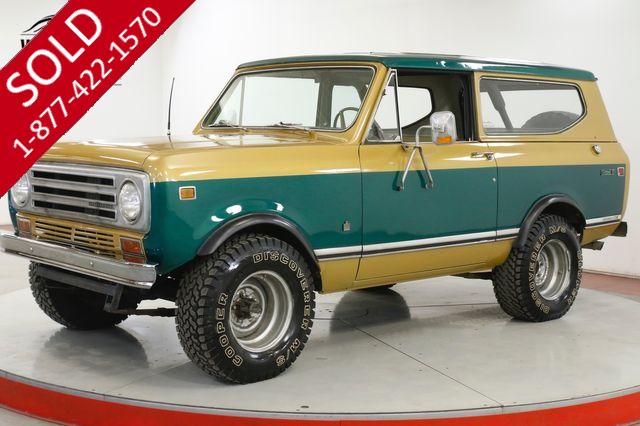 1972 INTERNATIONAL  SCOUT II 345 V8 AUTO PS DANA 44 AIR SHOCKS MUST SEE