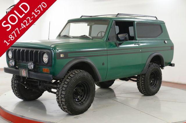 1979 INTERNATIONAL SCOUT II V8 AUTO LIFT BILSTEIN SEATS 6 CONVERTIBLE 