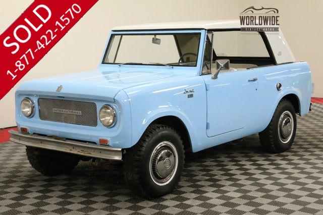 1965 INTERNATIONAL SCOUT RARE SPORT TOP 4X4 COLLECTOR
