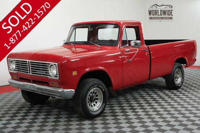 1972 INTERNATIONAL SCOUT HARVESTER TRUCK RESTORED 4X4 RARE