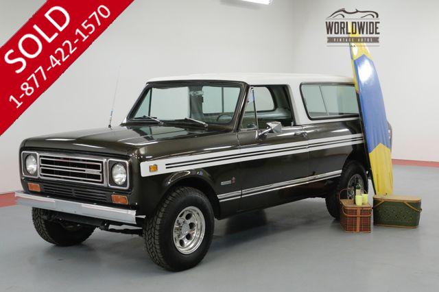 1978 INTERNATIONAL SCOUT TRAVELER RESTORED FACTORY DIESEL 8K MILES