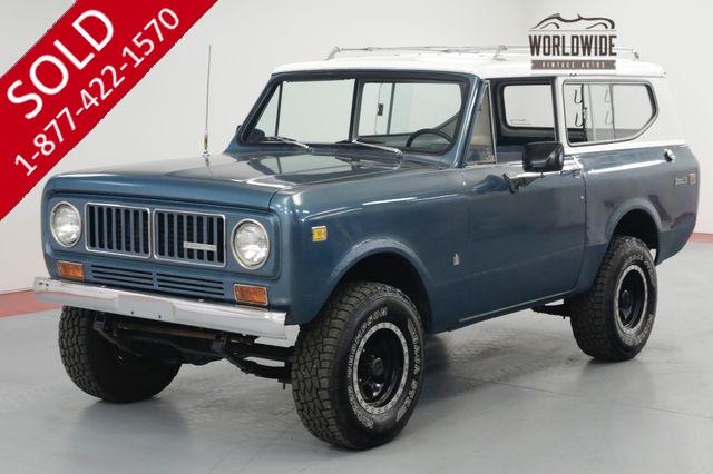 1973 INTERNATIONAL SCOUT RESTORED! V8! AUTO! 4X4! MECHANICALLY NEW!